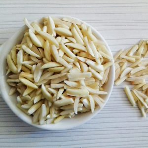 Production and sale of sweet almond slices