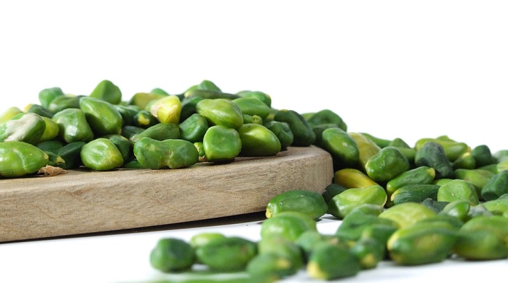 Export of green pistachio kernels to Brazil