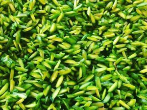 Sale of Iranian pistachio slices in Lebanon