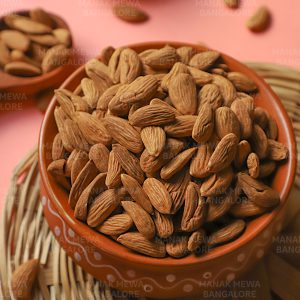 Export price of Mamra almond kernels to India
