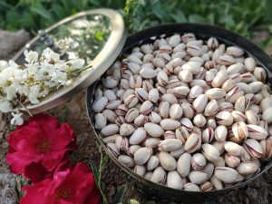 Sale of Ahmad Aghaei pistachios in Hyderabad, India