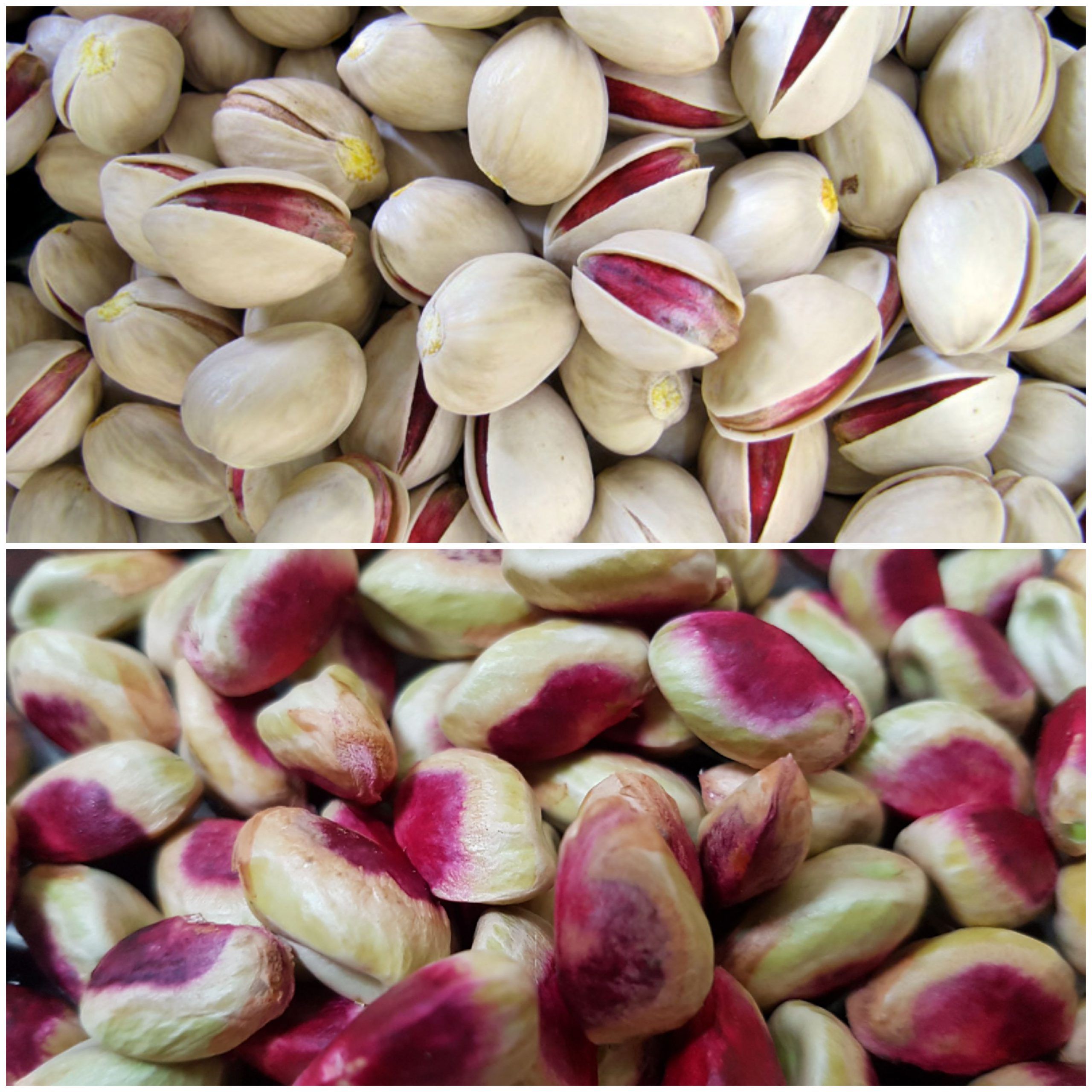 Sale of Ahmad Aghaei pistachios in Hyderabad, India