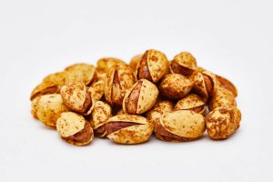 Pepper-flavored pistachios: