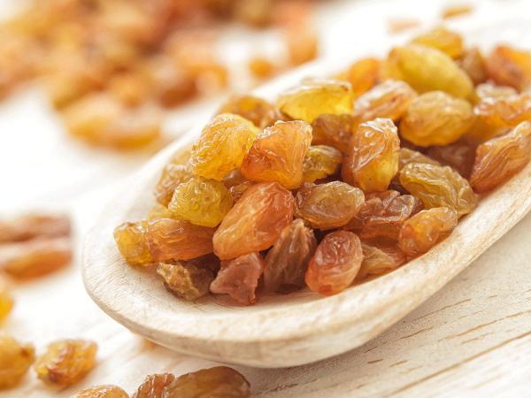 Characteristics of raisins for export in Iran
