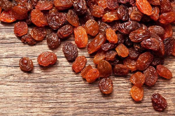 A variety of raisins suitable for the Russian market